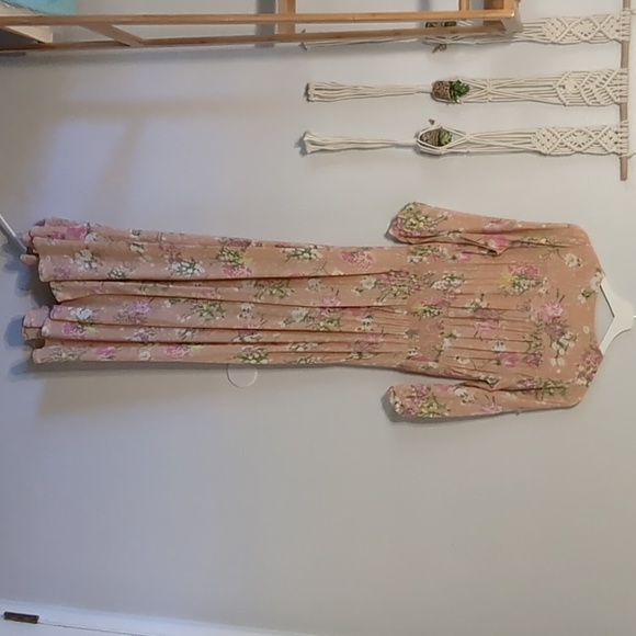 Spell Sundancer Gown Blush S Vintage Peach Maxi Dress - Picture 8 of 16